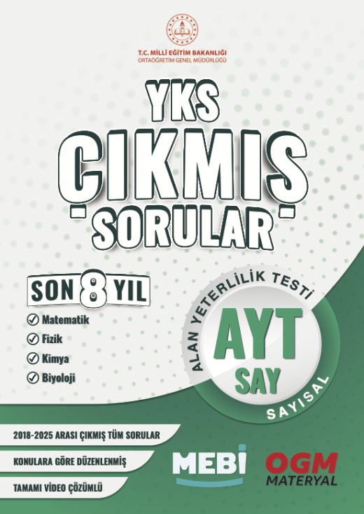 YKS Çıkmış Sorular (2018–2025) – AYT SAY