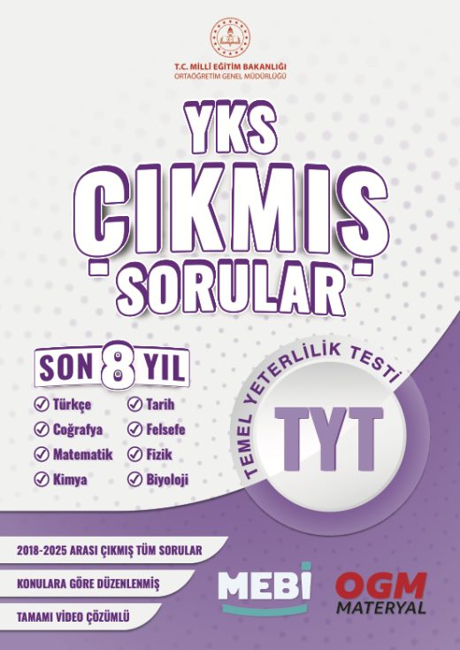 YKS Çıkmış Sorular (2018–2025) – TYT