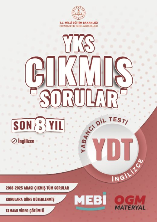 YKS Çıkmış Sorular (2018–2025) – YDT